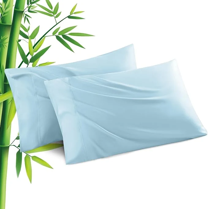 Consistent Pillowcases Standard Size 2 Pack Cooling Viscose Pillow Cases Fashionable