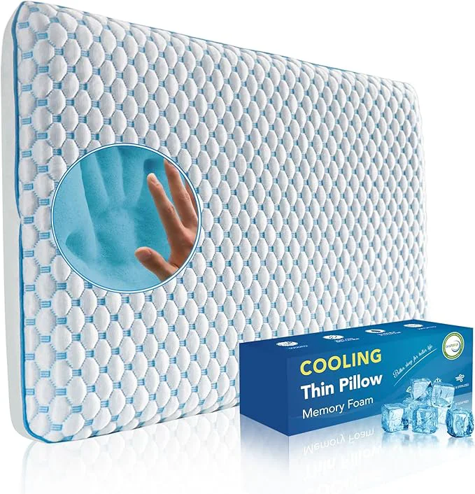 Selected Stomach Sleeping Pillow for Back Stomach Sleeper Flat Soft Pillows for Top-Quality