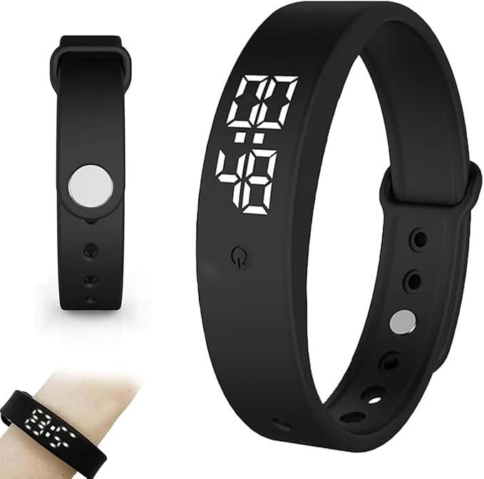 Trusted Vibrating Alarm Wristband Deaf People Watch Band Fit Sleeps Rise Silent Shock Contemporary