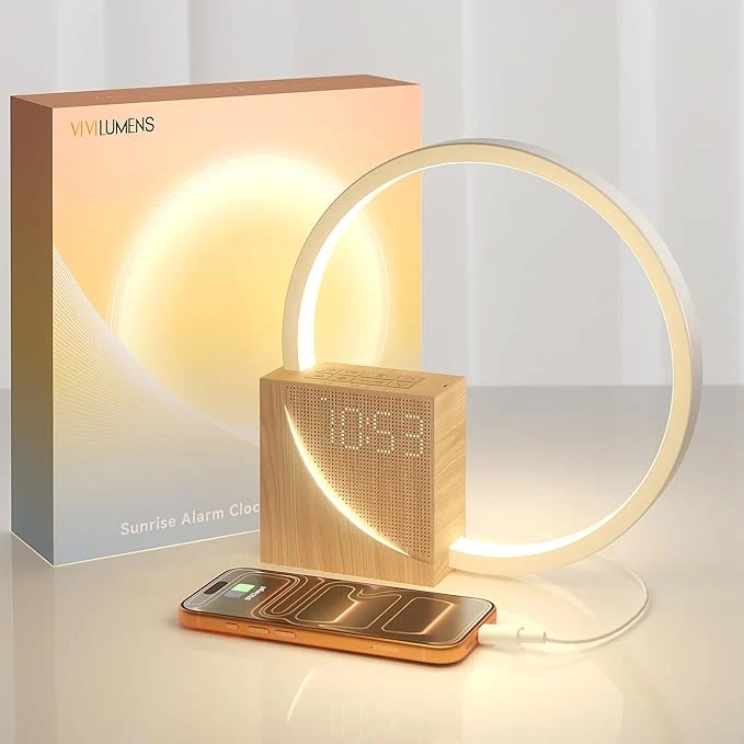 Versatile Vivilumens Sunrise Alarm Clock for Heavy Sleepers Adults Wake-up Light Specialty