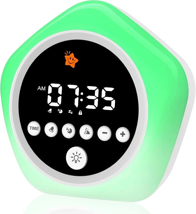 Classic Kids Alarm Clock Ok to Wake Clock Smooth