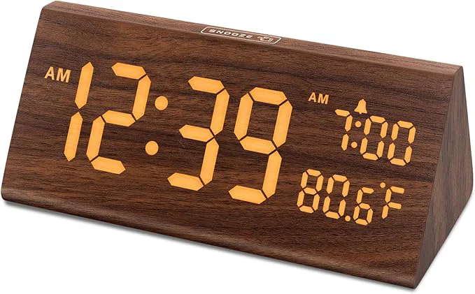 High-Grade DreamSky Wooden Digital Alarm Clock Next-Generation