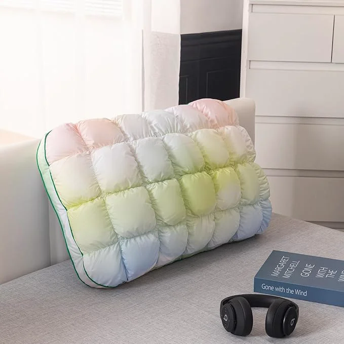 Effective YOUR MOON Fluffy Support Bed Pillow King Size Super Soft Premium High-Grade