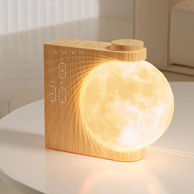 Premium Sunrise Alarm Clocks for Heavy Sleepers Night Lamp Clocks for Bedrooms Reusable