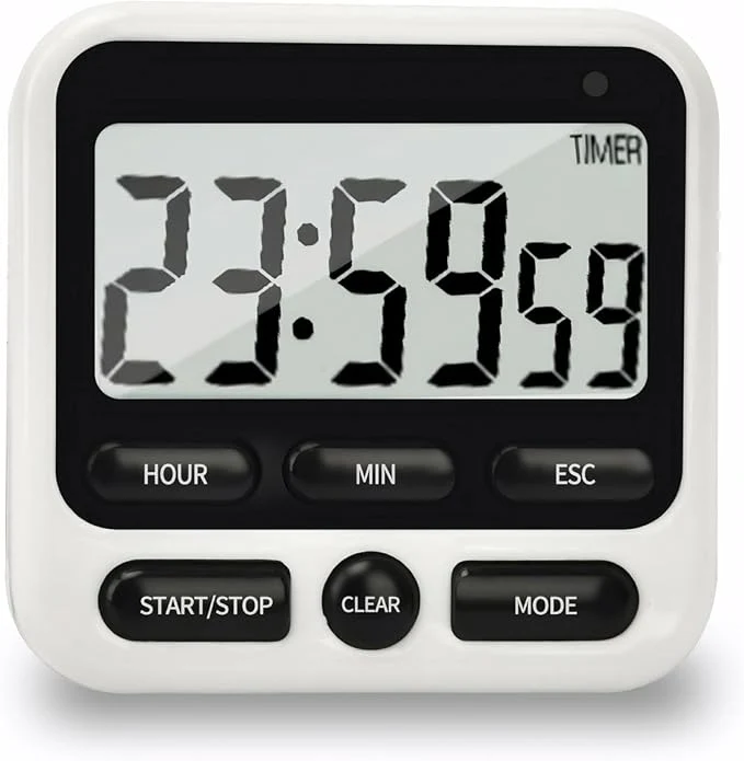 Genuine NKOVE Digital Kitchen Timer 24 Hour Clock and Alarm Function Proven