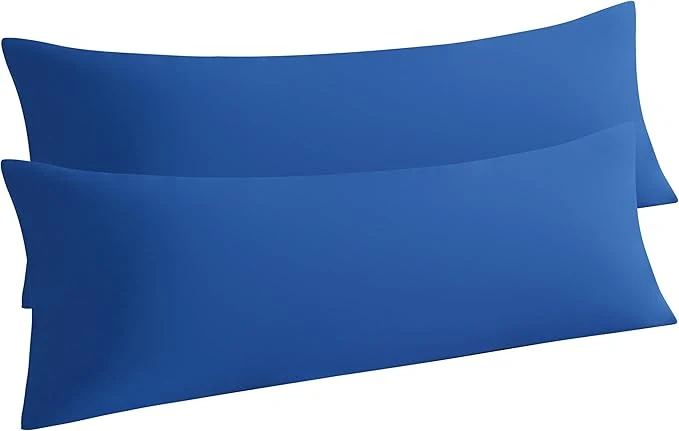 Superior NTBAY Body Pillow Cases Set of 2 2 Pack Brushed Microfiber 20×54 Pillow Cases Premium Material