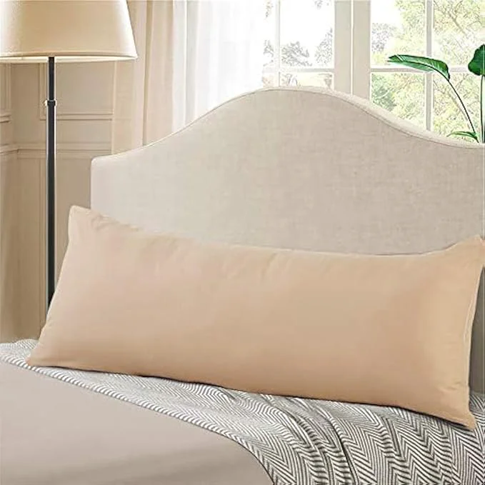 Outstanding EVOLIVE Body Pillow Cover 21 x54 Ultra Soft Microfiber Pillowcase Flexible
