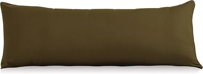 Authentic EVOLIVE Ultra Soft Body Pillow Cover 21 x54 Cozy Microfiber Pillowcase Easy-to-Use