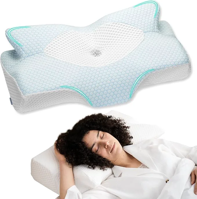 Practical Elviros Cervical Memory Foam Pillows Fine