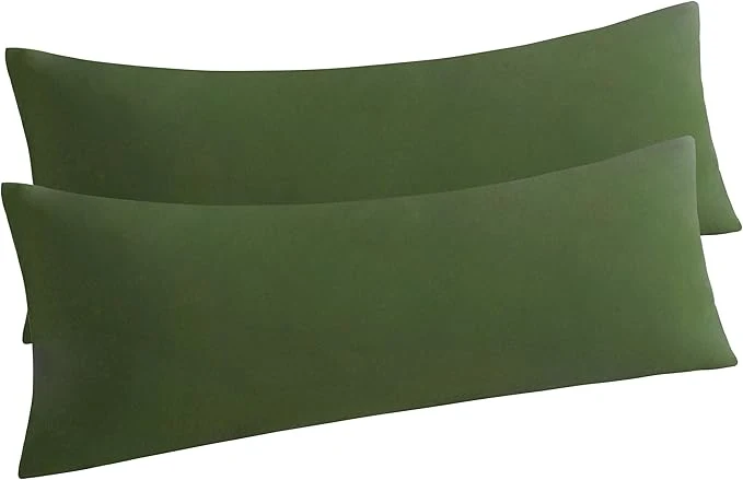 Luxury NTBAY Body Pillow Cases Set of 2 2 Pack Brushed Microfiber 20×54 Pillow Cases Contemporary