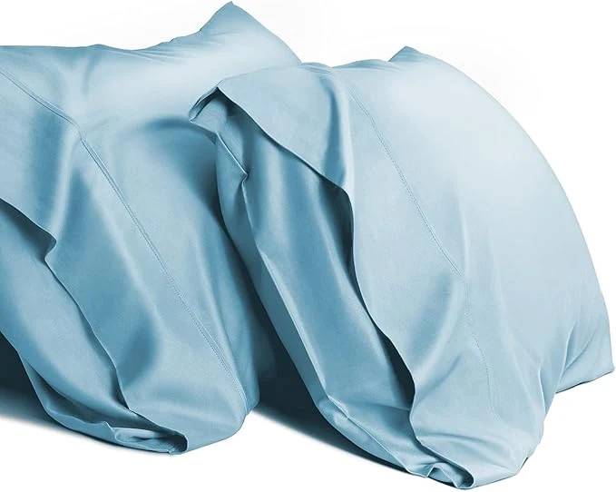 Functional WishSmile Cooling King Pillowcases Set of 2 Breathable Cool Silky Soft Rayon Sophisticated