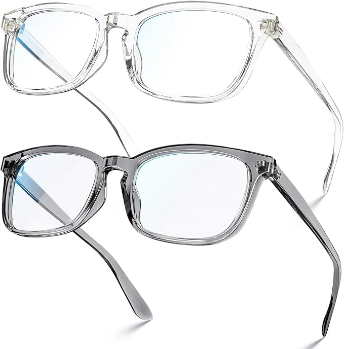 Stylish VISOONE Blue Light Blocking Glasses Square Top-Quality