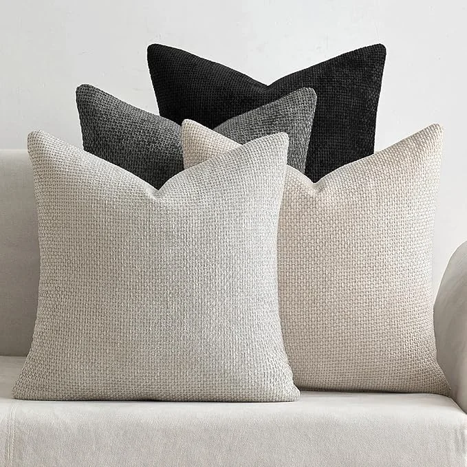 Convenient MIULEE Pack of 4 Halloween Couch Throw Pillow Covers 20×20 Inch Neutral Responsible