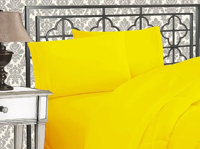 Top-Quality Elegant Comfort Luxurious 1500 Premium Hotel Quality Microfiber Three Line Effective