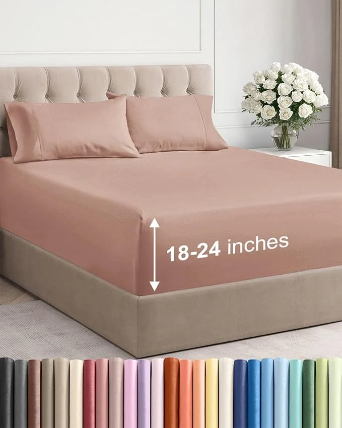High-Performance Extra Deep King Sheet Set Flexible