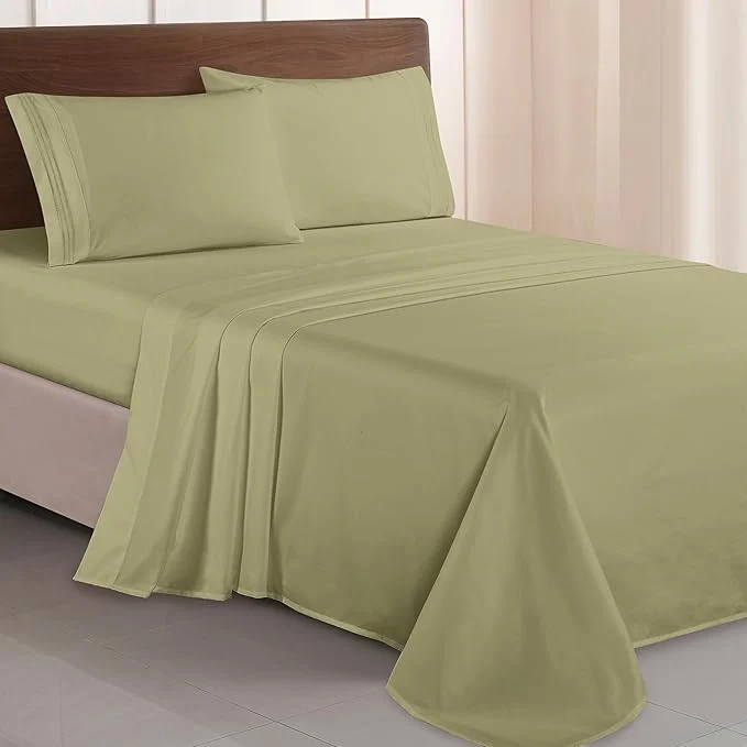 Carefully Designed Elegant Comfort Luxurious 1500 Premium Hotel Quality Microfiber Three Line Elite