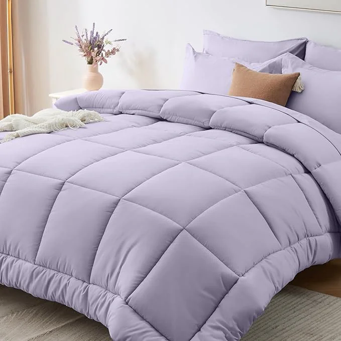 Top-Quality Sasttie King Size Comforter Set 7 Pieces Bed in a Bag King Complete Bedding Reliable