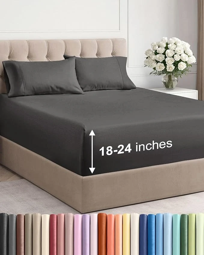 Original Extra Deep Cal King Sheet Set Green