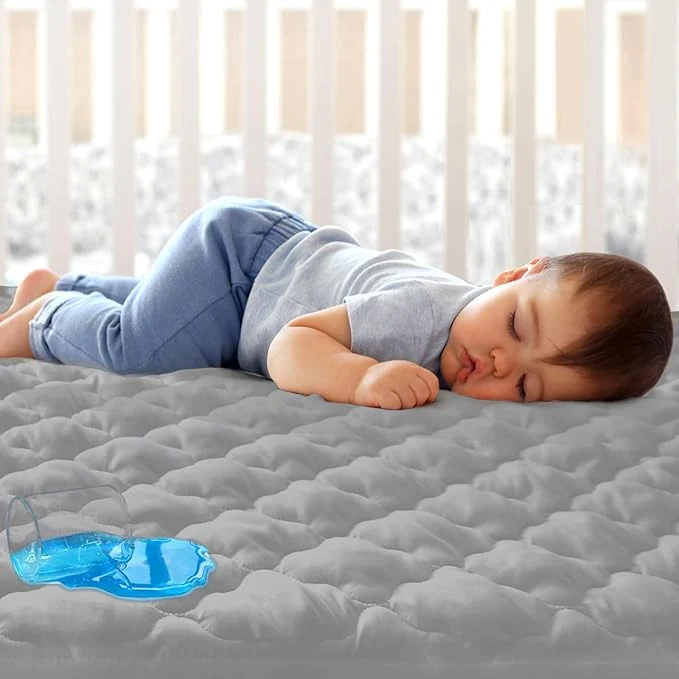 First-Class Crib Mattress Protector Sheets Fitted Waterproof Crib Mattress Pad Cover Classic