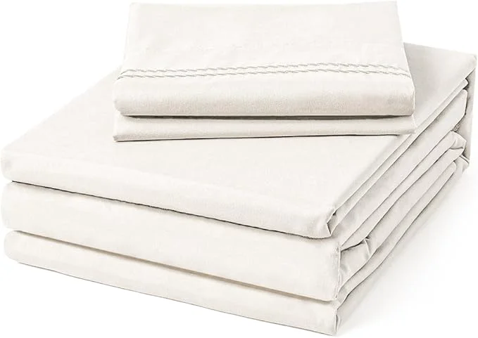 Enhanced ClevaHome King Size Sheet Set Powerful