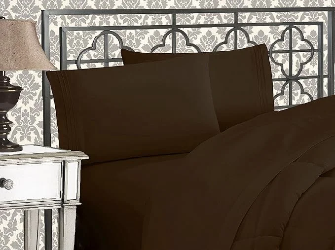 Unique Elegant Comfort Luxurious 1500 Premium Hotel Quality Microfiber Three Line Sustainable