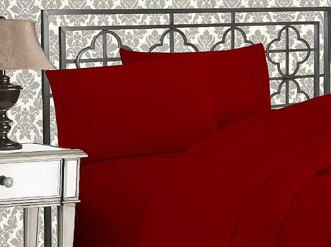 Refined Elegant Comfort Luxurious 1500 Premium Hotel Quality Microfiber Three Line Detailed