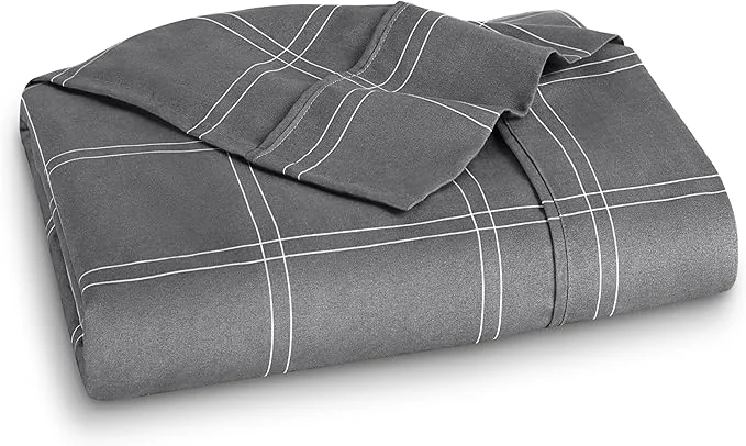 Traditional Bare Home Full Flat Sheet Lightweight