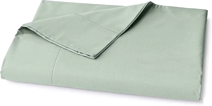 High-Performance Lane Linen Organic Cotton Twin Size Flat Sheet Only Refined