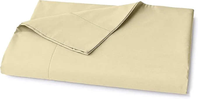 Long-Lasting Lane Linen Organic Cotton Twin XL Size Flat Sheet Only High-Grade