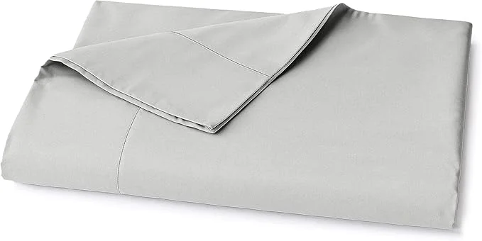 Fine Crafted Lane Linen Organic Cotton Twin XL Size Flat Sheet Only Minimalist