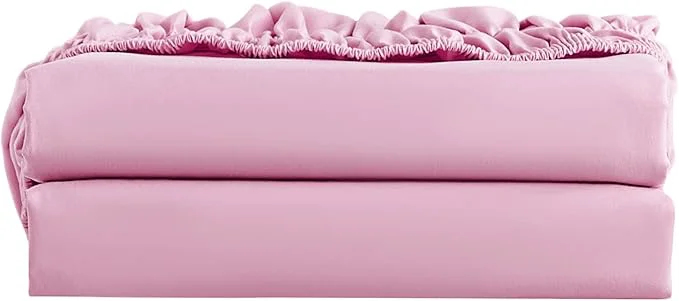 High-Quality FreshCulture Queen Fitted Sheet Only 2 Pack Elite