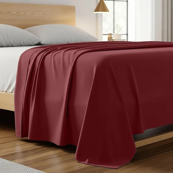 High-End Mellanni Queen Size Flat Sheet Responsible