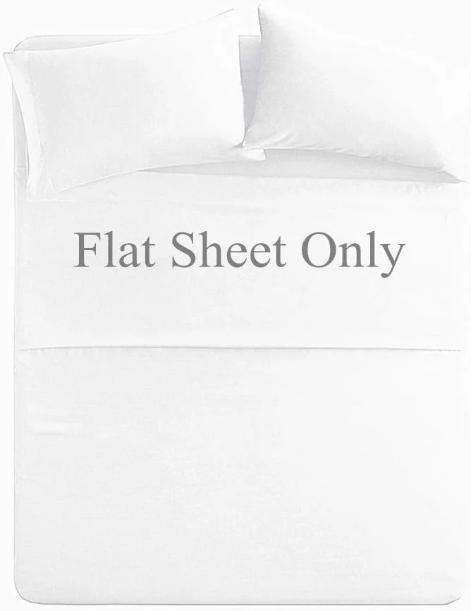 Premium Queen Size Flat Sheet Single Certified