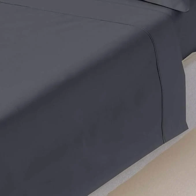 Solid Mattress-Homes California King Egyptian Cotton Top Sheet 1Pcs Cool High-Grade
