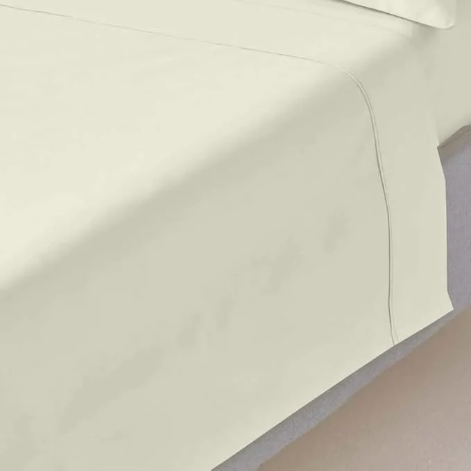 Convenient Mattress-Homes RV King Egyptian Cotton Top Sheet 1Pcs Cool Breathable Efficient