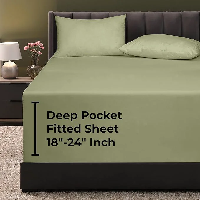 Specialty Royale Linens Extra Deep Pocket Full Fitted Sheet Only Fine Crafted