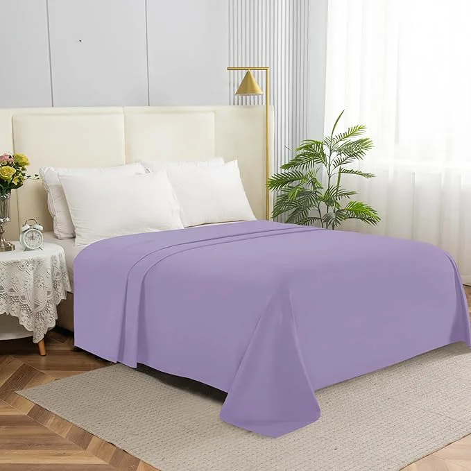 High-Performance Elegant Comfort Premium Hotel Quality 1-Piece Flat Sheet Luxury Softest 1500 Minimalist