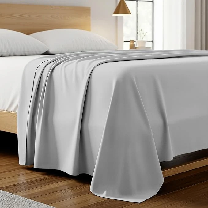Top-Quality Mellanni Queen Size Flat Sheet Flexible