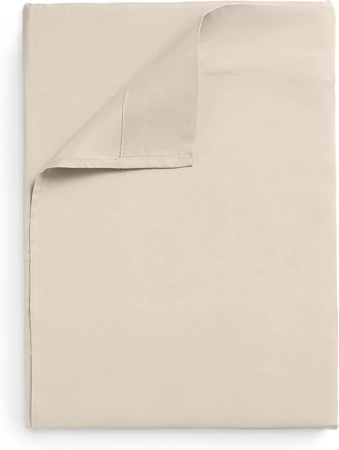 Smooth Mellanni Twin XL Size Flat Sheet Elite