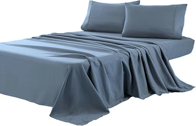 Long-Lasting Kingnex Oversized King Flat Sheet 132×110 Easy-to-Use