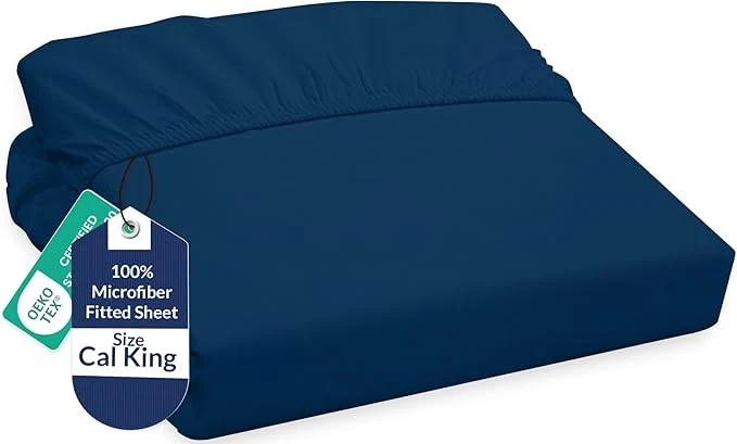 Healthy Royale Linens Fitted Sheet California King Clean