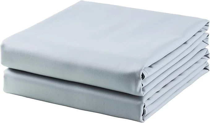 Traditional 2-Pack Cotton Full Flat Sheet Only 600 Thread Count Egyptian Cotton Top Responsible