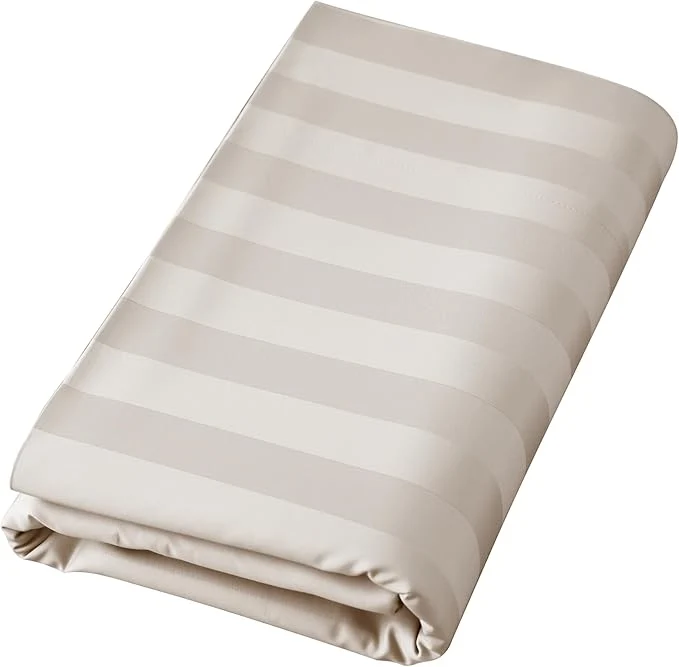 Breathable Cotton Flat Sheets Only 600 TC Cotton Flat Sheet Top Sheet Only Cal King Comfortable