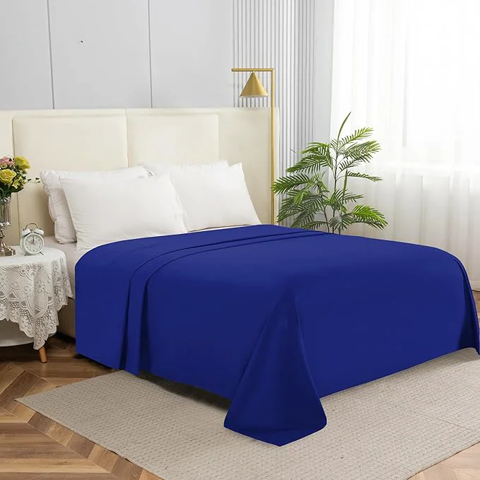 Elite Elegant Comfort Premium Hotel Quality 1-Piece Flat Sheet Luxury Softest 1500 Expertly Made