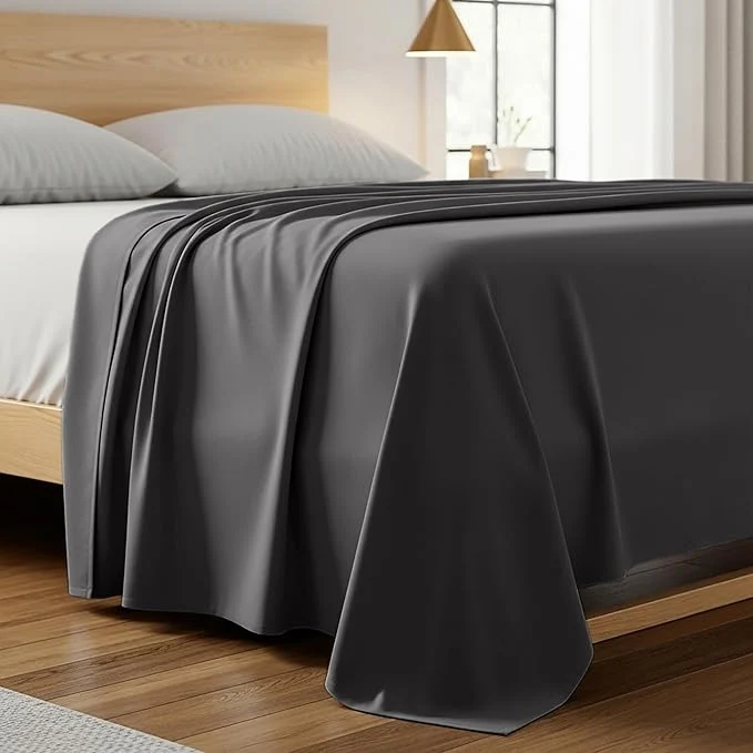 Responsible Mellanni Twin XL Size Flat Sheet Safe