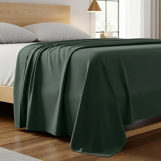 Traditional Mellanni Twin Size Flat Sheet Flexible