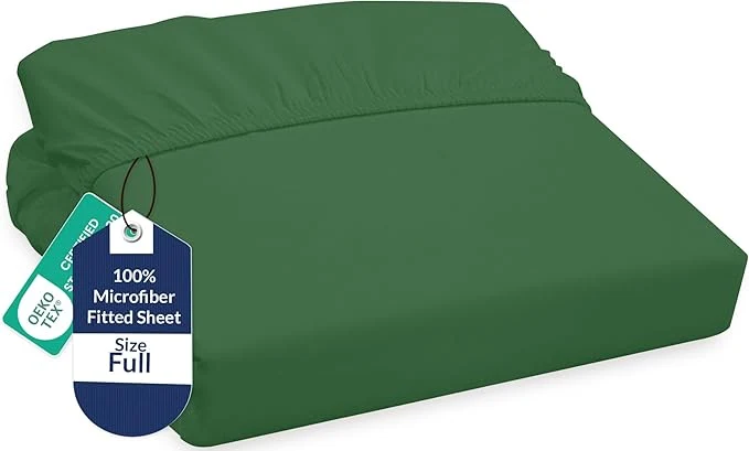 Detailed Royale Linens Fitted Sheet Full Recyclable