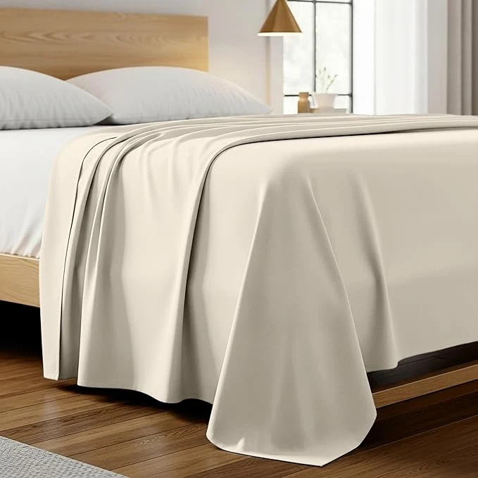 Luxury Mellanni King Size Flat Sheet Stylish