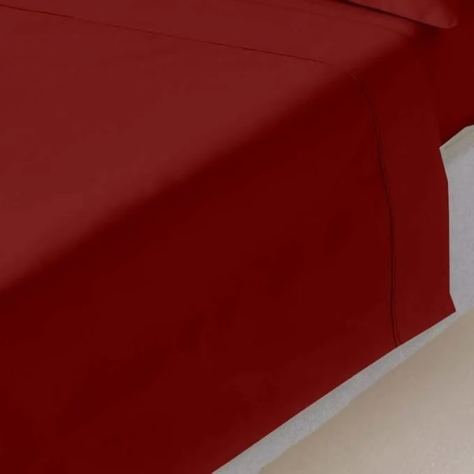 Practical Mattress-Homes Oversized King Plus Egyptian Cotton Top Sheet 1Pcs Classic