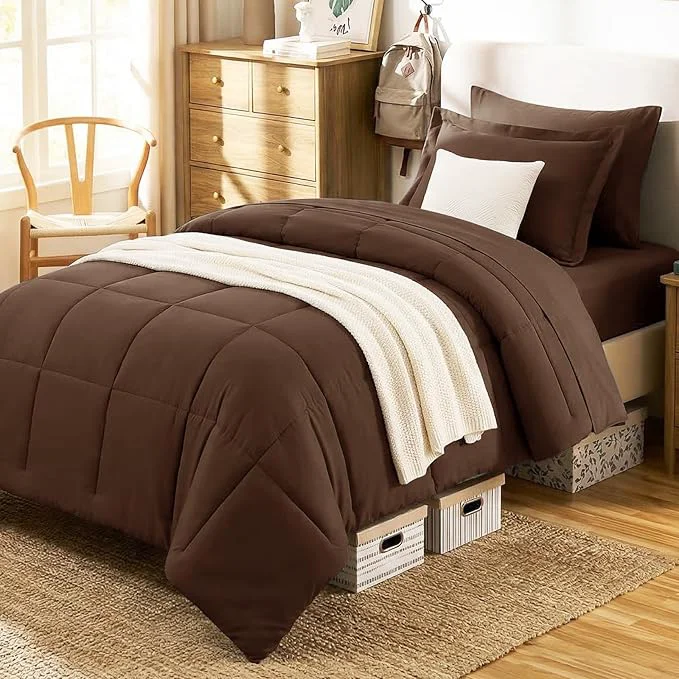 Certified CozyLux Twin Comforter Set Sophisticated
